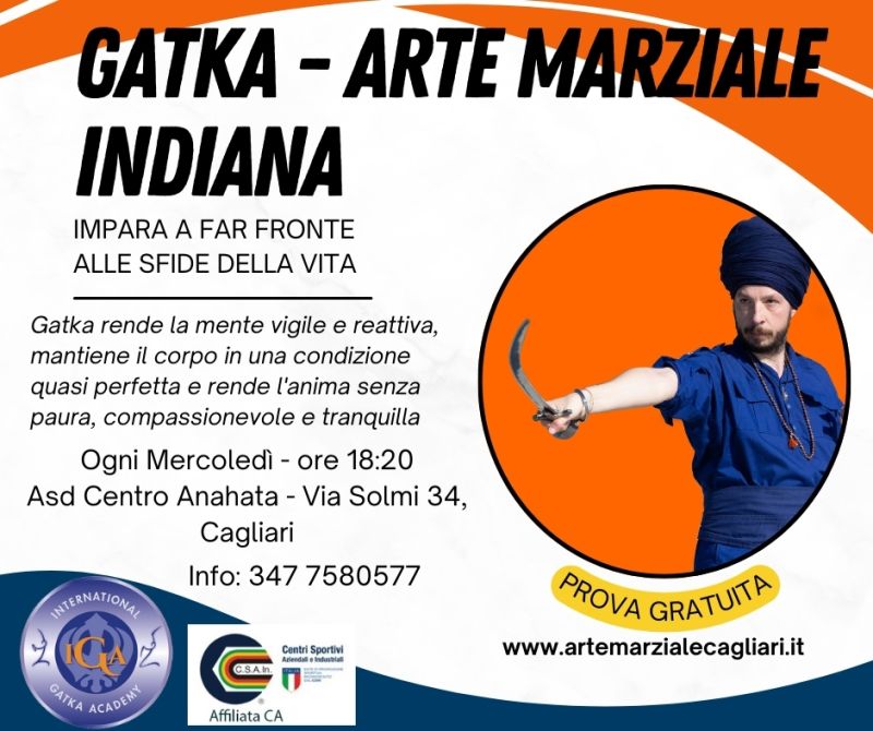 Corso di Gatka a Cagliari in sala per principianti