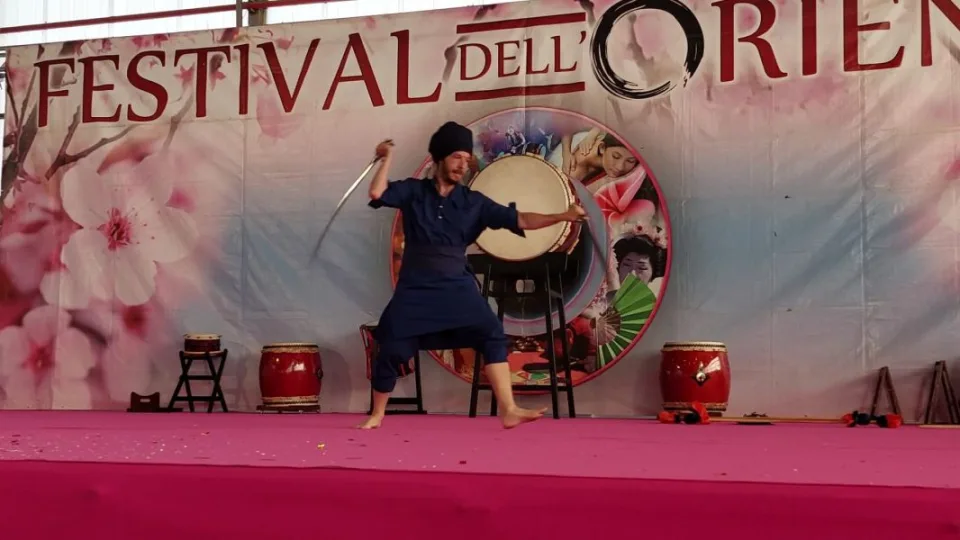 Andrea Pinna Siri Gopal Singh insegnante di Gatka a Cagliari